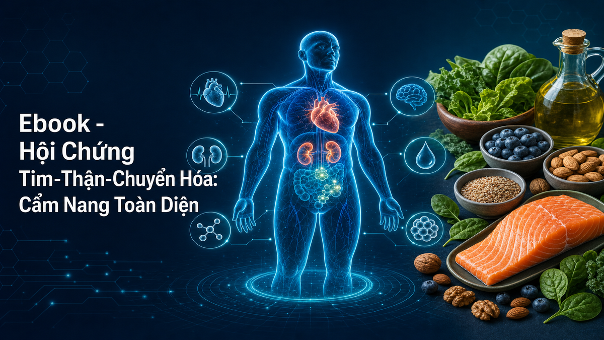 Tặng Miễn Phí Cẩm Nang Dinh Dưỡng Cho Thận – Hội Chứng CKM 2026